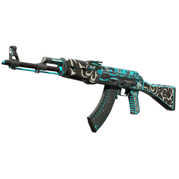 StatTrak™ AK-47 | Snowstorm (Battle-Scarred)