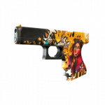 StatTrak™ Glock-18 | Queen of Bullets (Well-Worn)