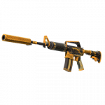 M4A1-S | Golden Spiral (Well-Worn)