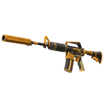 M4A1-S | Golden Spiral (Well-Worn)