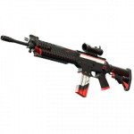 StatTrak™ SG 553 | Cyrex (Minimal Wear)