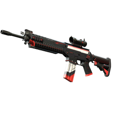 StatTrak™ SG 553 | Cyrex (Minimal Wear)