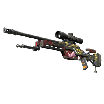 StatTrak™ SSG 08 | Bloodshot (Battle-Scarred)