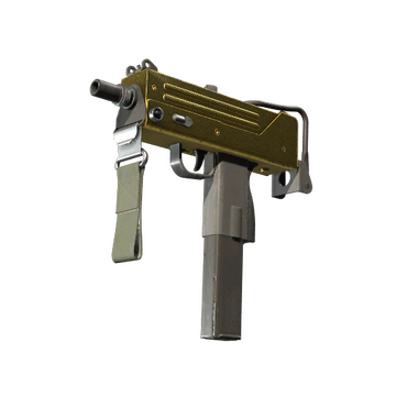 Souvenir MAC-10 | Gold Brick (Well-Worn)