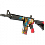 StatTrak™ M4A4 | Cyber Security (Battle-Scarred)