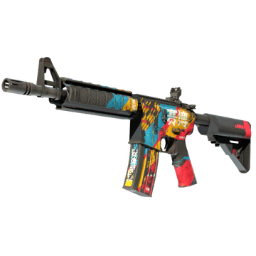 StatTrak™ M4A4 | Cyber Security (Battle-Scarred)