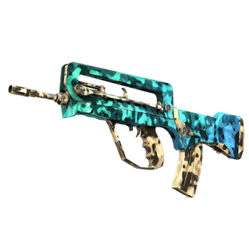 Souvenir FAMAS | Waters of Nepthys (Well-Worn)