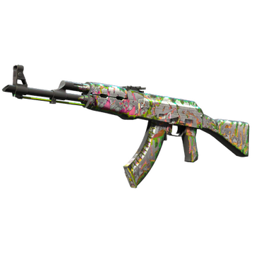 StatTrak™ AK-47 Headshot (Well-Worn)