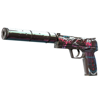 USP-S | Neonoir (Battle-Scarred)