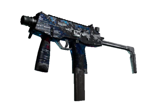 MP9 | Stained Glass (Battle-Scarred)