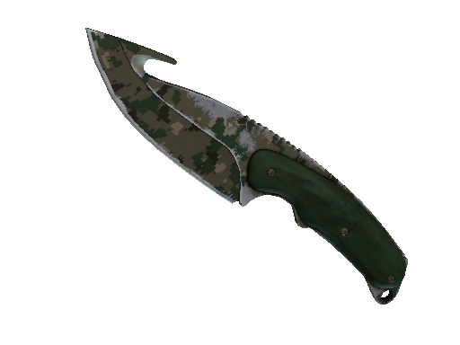 ★ Gut Knife | Boreal Forest (Well-Worn) (Field-Tested)