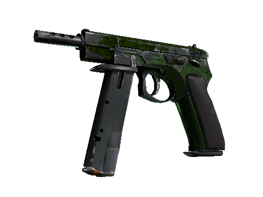 CZ75-Auto | Emerald Quartz (Battle-Scarred)