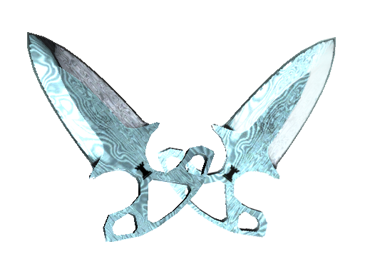 ★ Shadow Daggers | Damascus Steel (Field-Tested)