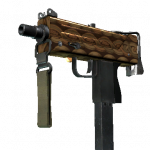 MAC-10 | Copper Borre (Minimal Wear)