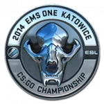 Sticker | ESL Skull (Foil) | Katowice 2014