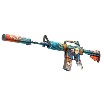 StatTrak™ M4A1-S The Second Player (Battle-Scarred)